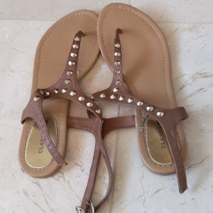 Studded sandals